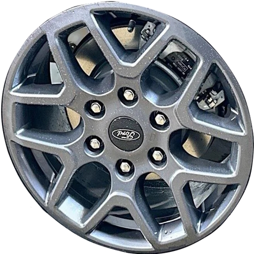 Ford Ranger XLT 2024-2025 charcaol painted 17x7.5 aluminum wheels or rims. Hollander part number 10588/95888, OEM part number N1WZ1007V